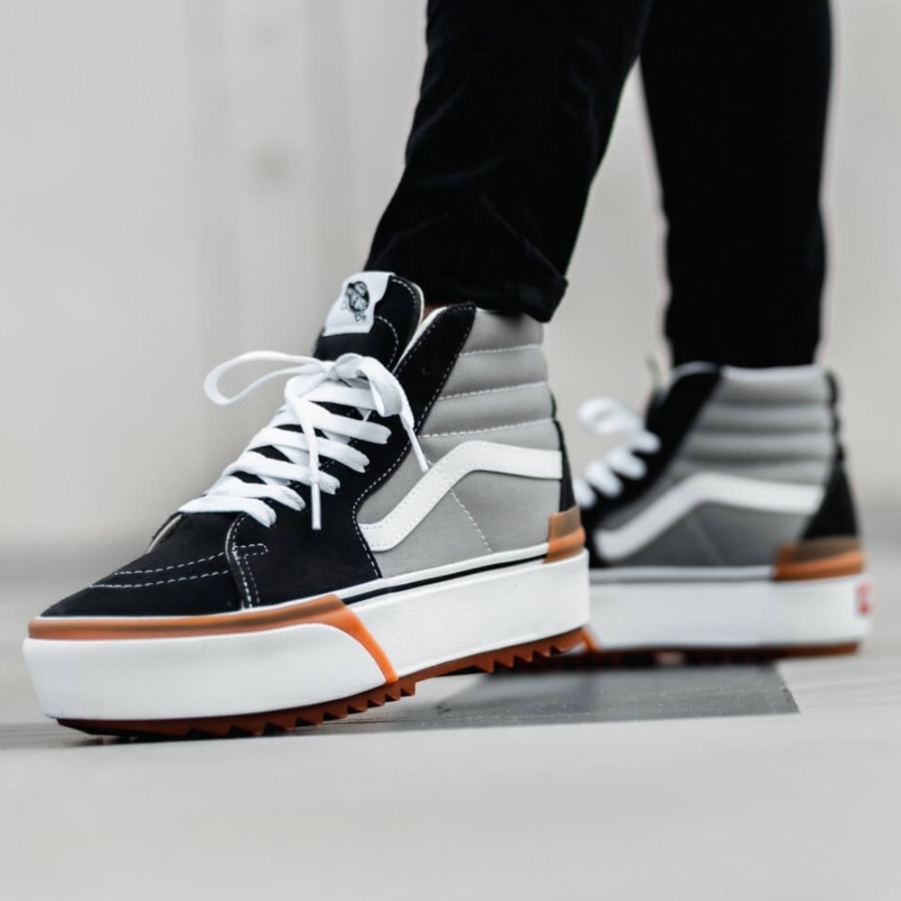 Stacked Sk8 hi Vans